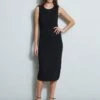 Crochet Knit Dress 1 Crochet Knit Dress -ELIE TAHARI Sales ETR32137 NOIR 1Hero 2384