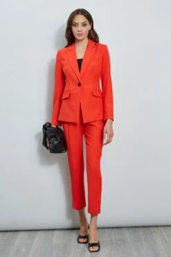 Slim Fit Ankle Pant -ELIE TAHARI Sales ETR32142 CAYENNE ETR32143 CAYENNE 1hero 155 cb162a69 2f9c 4b68 b2c1 51192fc2b53d