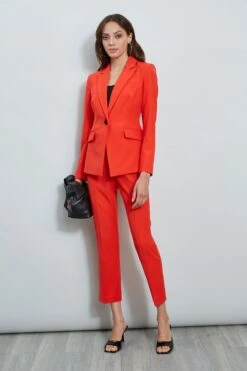 Slim Fit Blazer -ELIE TAHARI Sales ETR32142 CAYENNE ETR32143 CAYENNE 1hero 157