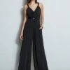 Wide Leg Twist Jumpsuit