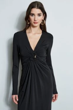 ELIE TAHARI Sales -ELIE TAHARI Sales ETR32149 NOIR 2front 2557