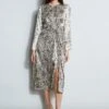 Burnout Silk Python Dress -ELIE TAHARI Sales ETR34129 BOABURNOUT 1Hero 1952