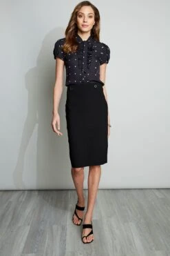 Elie Tahari Zora Skirt -ELIE TAHARI Sales EU88731U BLACK 1HERO 010