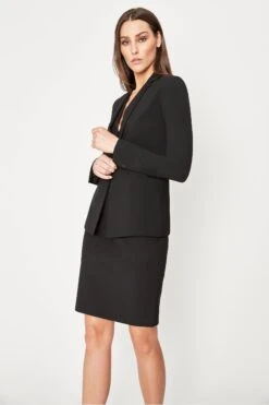 Elie Tahari Darcy Jacket -ELIE TAHARI Sales EU89T10U DARCYJACKET BLACK 2DETAIL 036