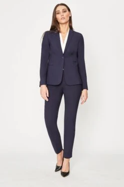 Elie Tahari Darcy Jacket -ELIE TAHARI Sales EU89T10U DARCYJACKET NAVYYARD 1HERO 005