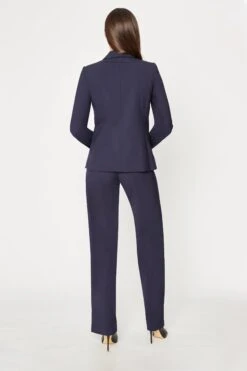 Elie Tahari Darcy Jacket -ELIE TAHARI Sales EU89T10U DARCYJACKET NAVYYARD 3BACK 045