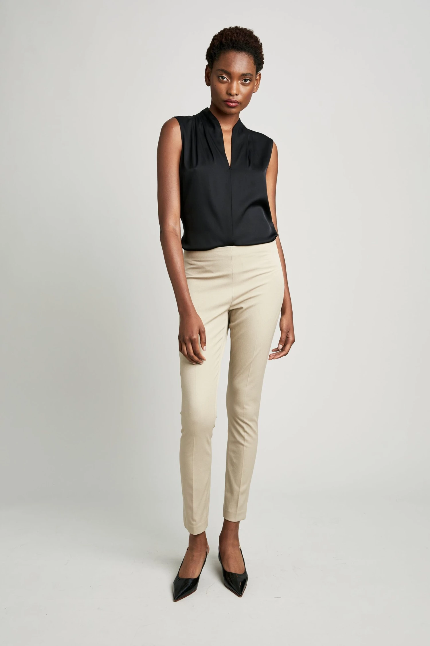 Elie Tahari Juliette Long Skinny Stretch-Twill Pant 4 Elie Tahari Juliette Long Skinny Stretch-Twill Pant - Image 2