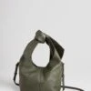 Elie Tahari Small Knot Leather Bag -ELIE TAHARI Sales W8R4H102 MOSS MAIN 101922 080