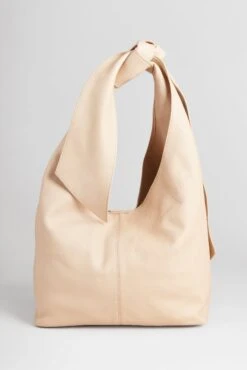 Elie Tahari Large Knot Leather Handbag